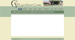 Desktop Screenshot of equusatori.com