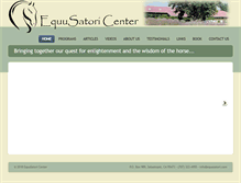 Tablet Screenshot of equusatori.com
